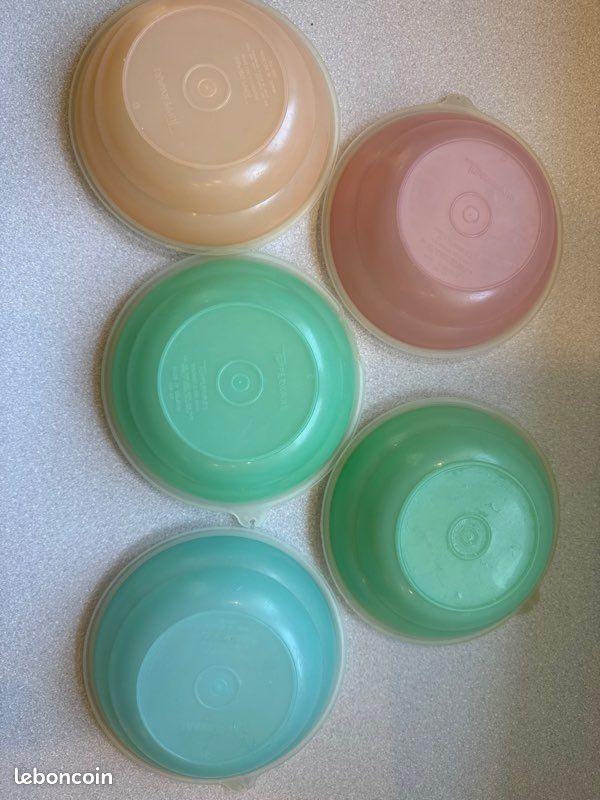 Lots 5 Tupperware vintage 350 ml (image 4)