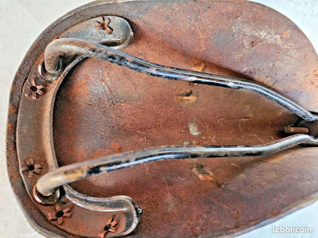 ANCIEN SELLE DE vélo De Course Marque GLORIEUSE le Mieux Selle Française EUR 132,00 - FR