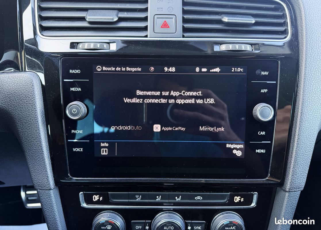 Volkswagen GOLF VII 1.6 TDI 115 CH CONFORTLINE BUSINESS JOIN DSG7 5P*ACC*FRONT ASSIST*CARPLAY*CAMERA (image 18)