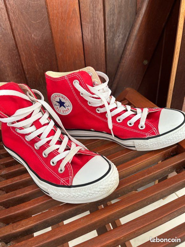 Chaussure Converse Rouge Converse Rouge A Pois Blanc New Arrivals