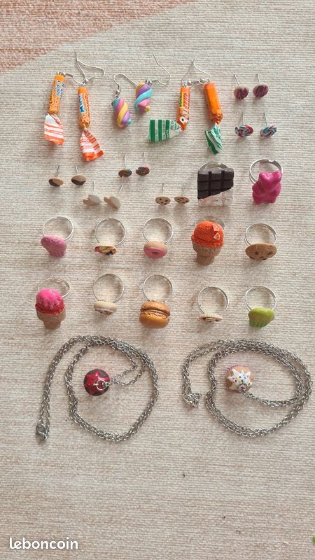 7 lots de bijoux gourmands (image 4)