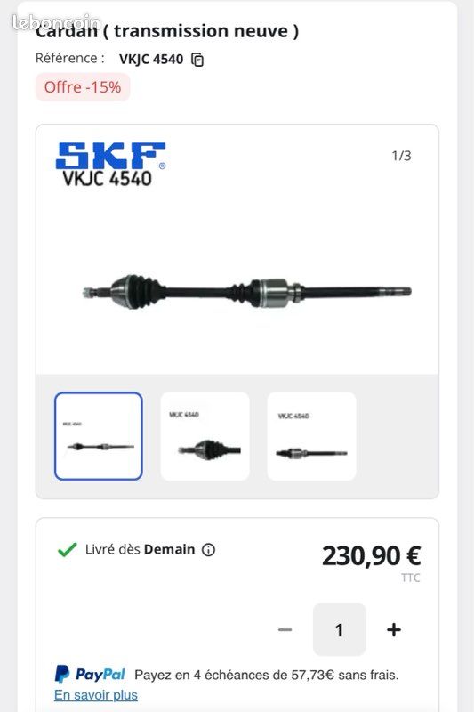 SKF VKJC 6260 Kit De Transmission – Pièce D'Origine Conforme Constructeur – Réparation Fiable Et Sécurisée