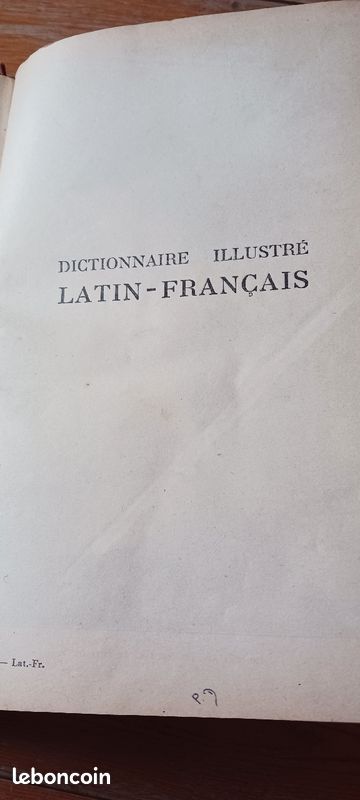 Dictionnaire français-latin (image 3)