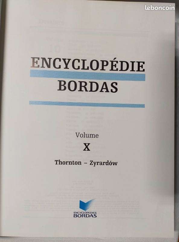 Encyclopédie Bordas, 12 tomes (image 3)