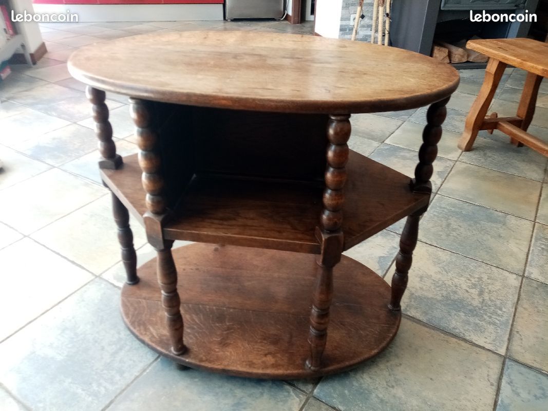 Table originale basse chene massif (image 1)