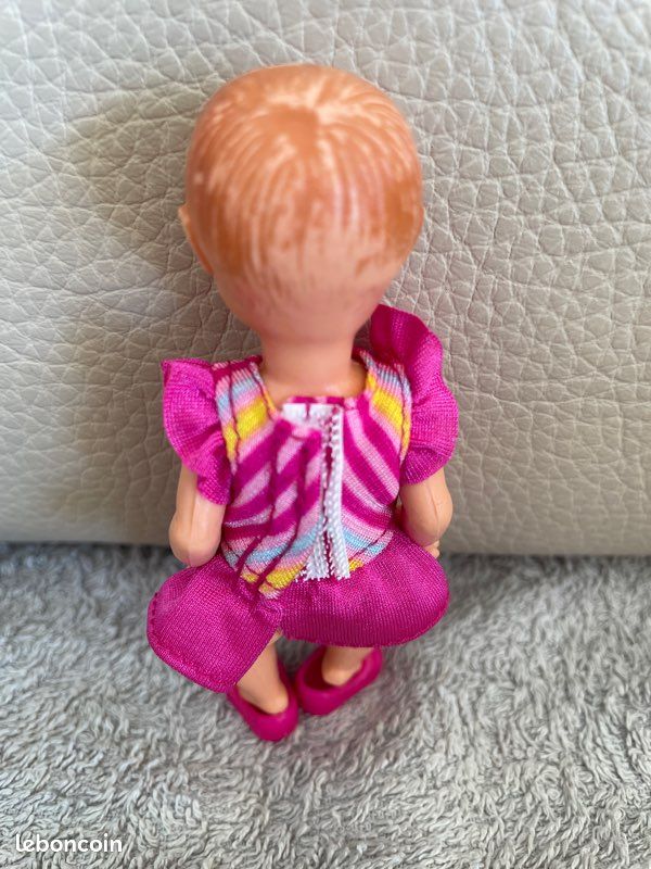 ANCIENNE POUPÉE CORPS tissu membres porceaine numeroté 843 sur la nuque DOLLS EUR 10,00 - FR