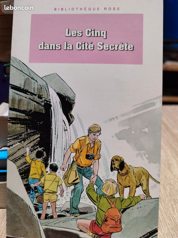 Livre les 5 dans la cité secrète (image 1)