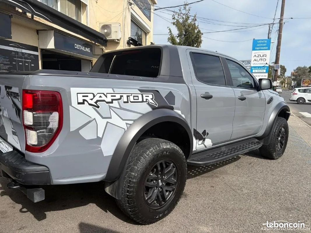 Ford Ranger DOUBLE CABINE 2.0 TDCI 215 RAPTOR 4X4 BVA - Voitures