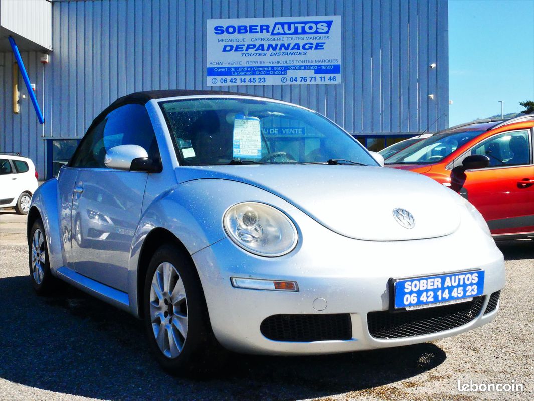 Volkswagen new beetle cabriolet 1.6 102cv 77860 km d origine clim ct 2028 gtie (image 1)