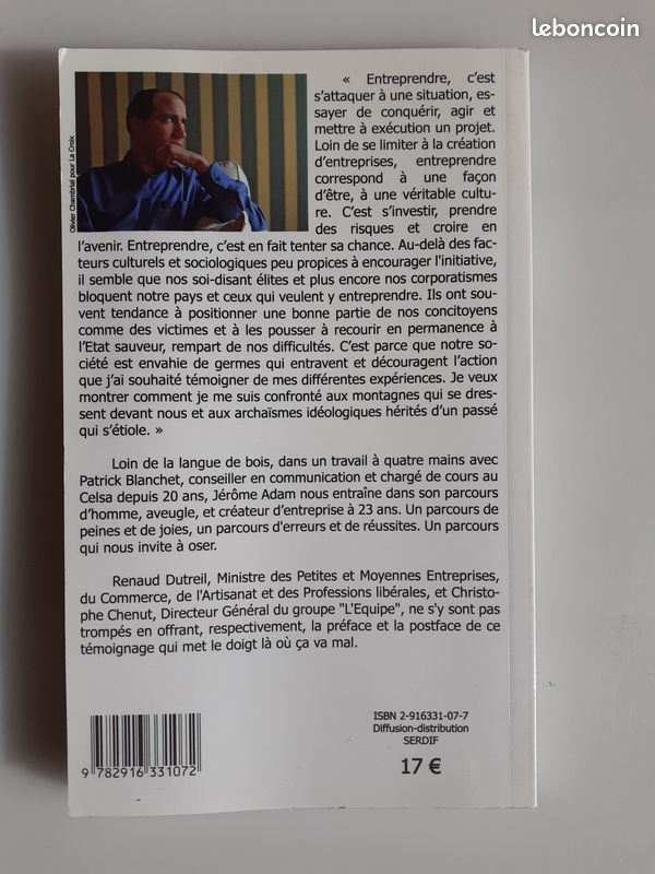 Entreprendre avec sa différence de Jérôme Adam (image 2)