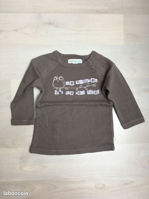 Tee-shirt bébé fille (image 1)