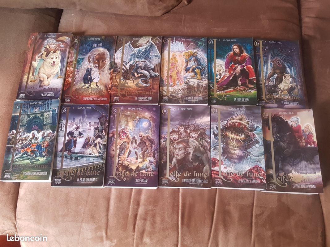 Collection livres l'elfe de lune Élodie Tirel (image 1)