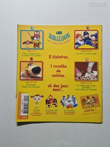 [Livre] Les zolizous ta grande histoire: oui-oui et l'autre taxi - Bon état (image 2)