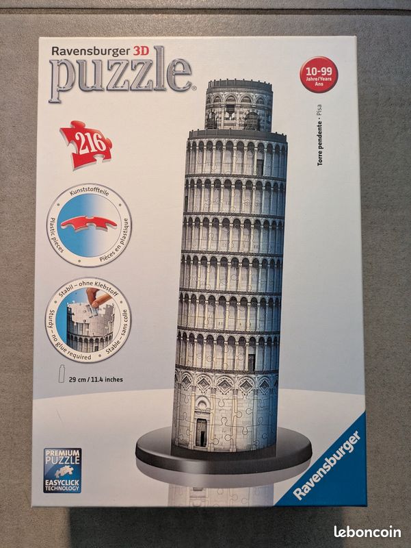 Puzzle 3D Tour de Pise (image 1)