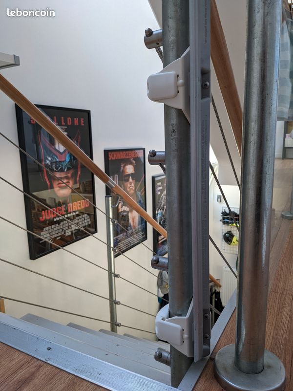 Kit adaptateur escalier barrière kiddyguard Lascal (image 3)
