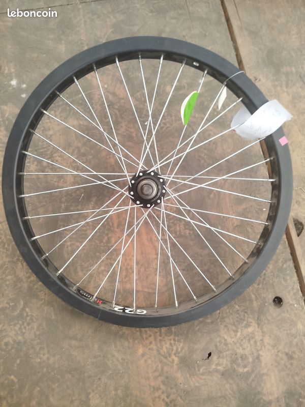 Ensemble de roues de vélo BMX de 20, jante en alliage à double paroi