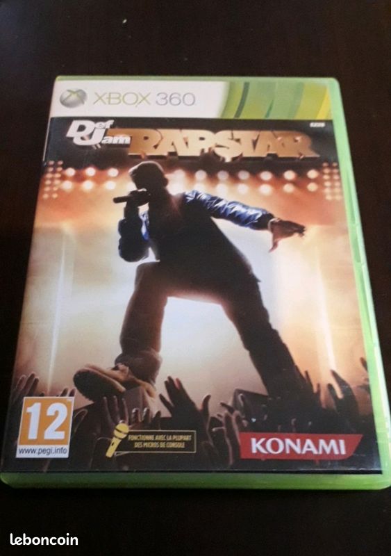 Def Jam Rapstar Xbox 360 Game - Hip Hop Karaoke With 40+ Tracks, Freestyle Battles & Video Recording