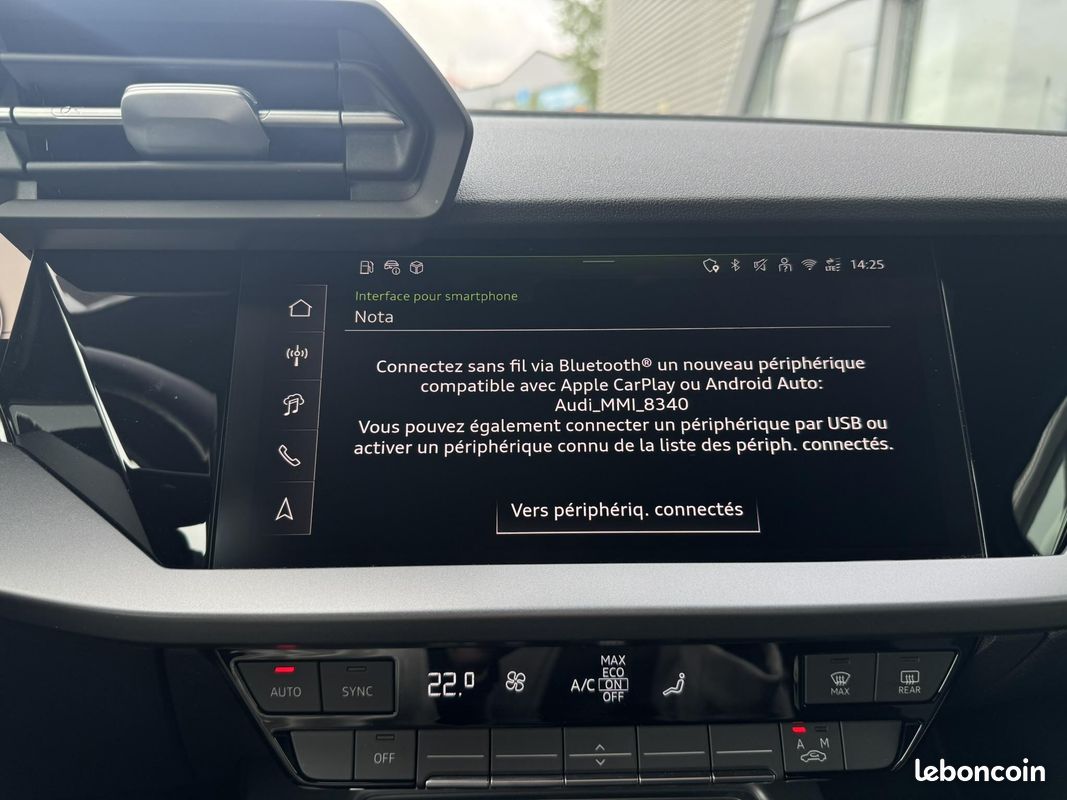 AUDI A3 Sportback TFSI Mild Hybrid 116 S tronic 7 Business Executive (image 12)