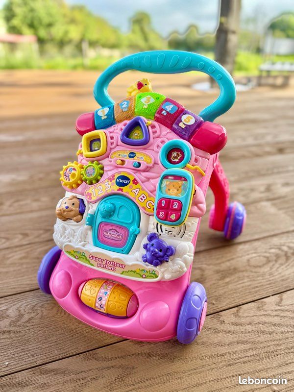 Bébé Vtech Rose Vtech Trotteur King Jouet Trotteur Vtech Rose Pas