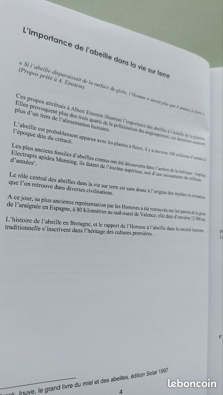 Vend livre L abeille de Bretagne (image 6)