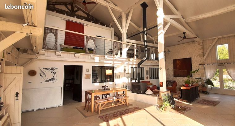 Maison loft avec piscine