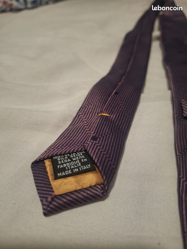 Cravate homme violet cerrer - Accessoires & Bagagerie