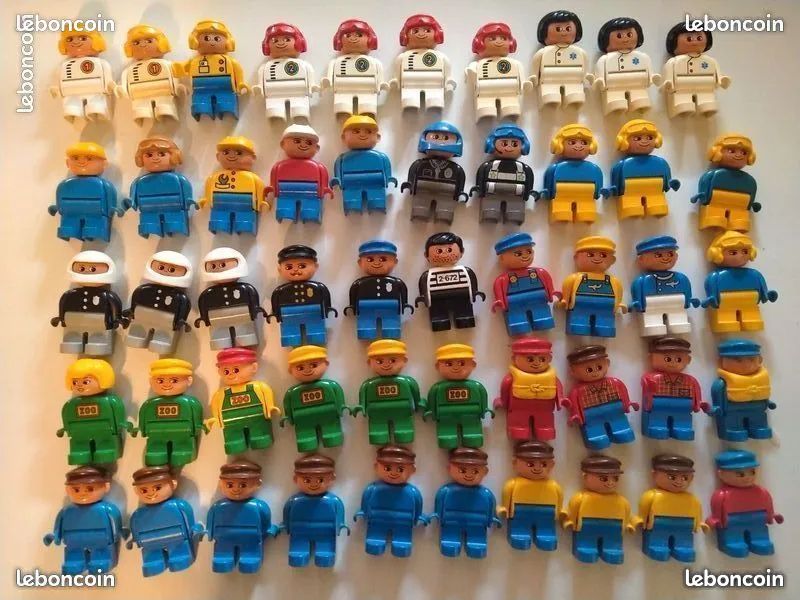 Lego duplo lot de 10 personnages pour cars zoo ferme avion train vintage au choix 25 euros (image 1)