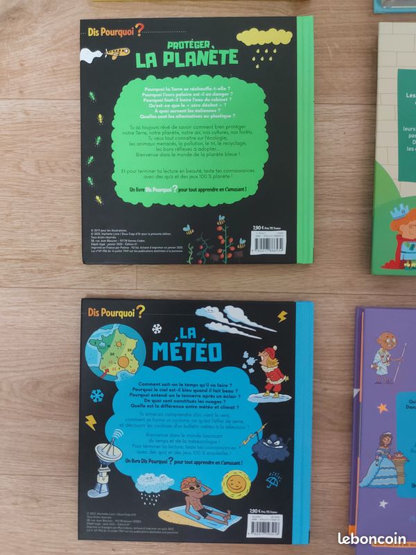 Lot de 6 livres enfant en super état Dis Pourquoi (image 3)