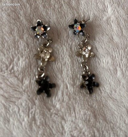 Boucles d'oreilles vintage (image 1)