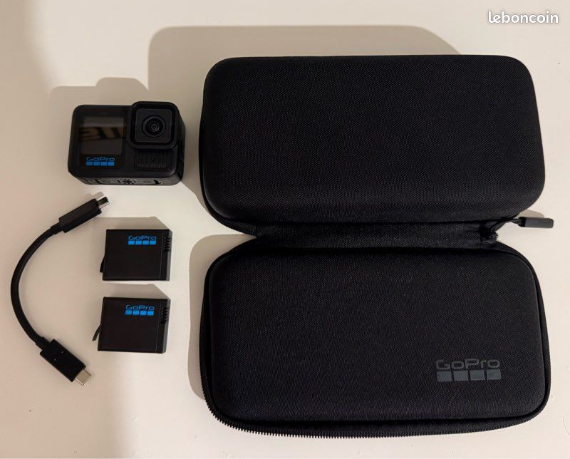 GoPro HERO13 Black + 2 batteries Enduro + housse (image 1)