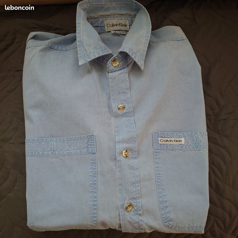 Chemise Jeans Calvin Klein , XXL (image 1)