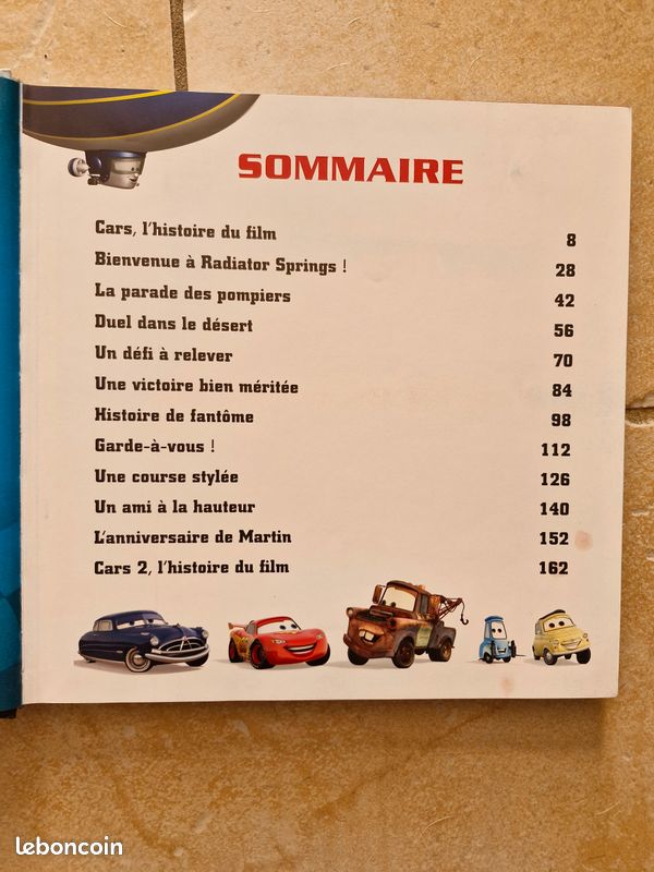 Livre Cars Aventures de Champions (image 2)