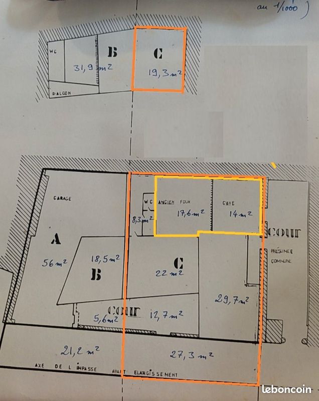 Appartement 3 pièces 110 m² · à Grenoble · 110 m² · 255 000 €
