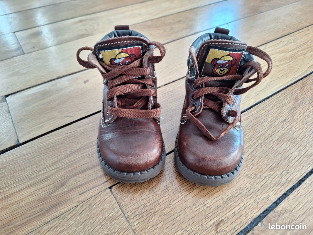 Boots cuir bébé 20 Petits Petons (image 1)