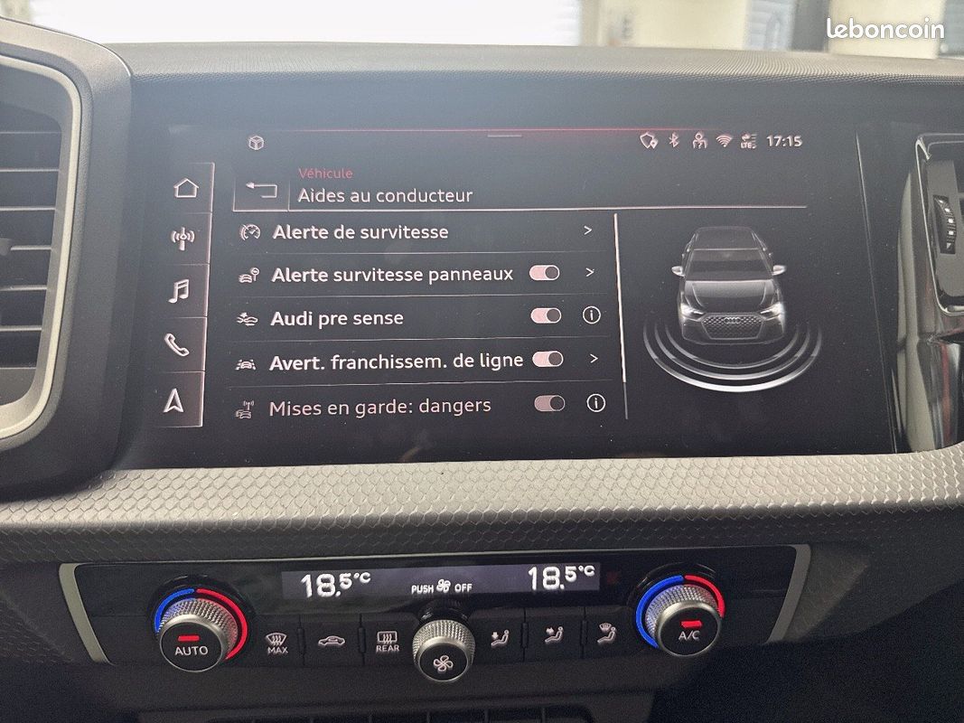 AUDI A1 Sportback 30 TFSI 116 ch S tronic 7 Design (image 13)