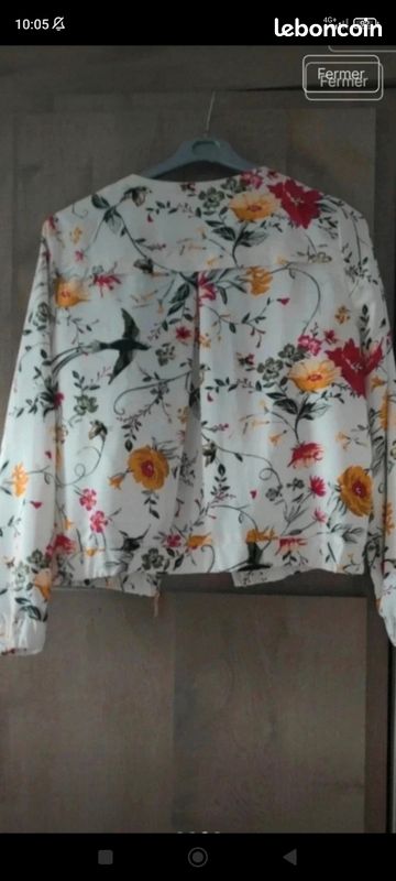 Veste ou bomber zippé femme taille 40 (image 5)