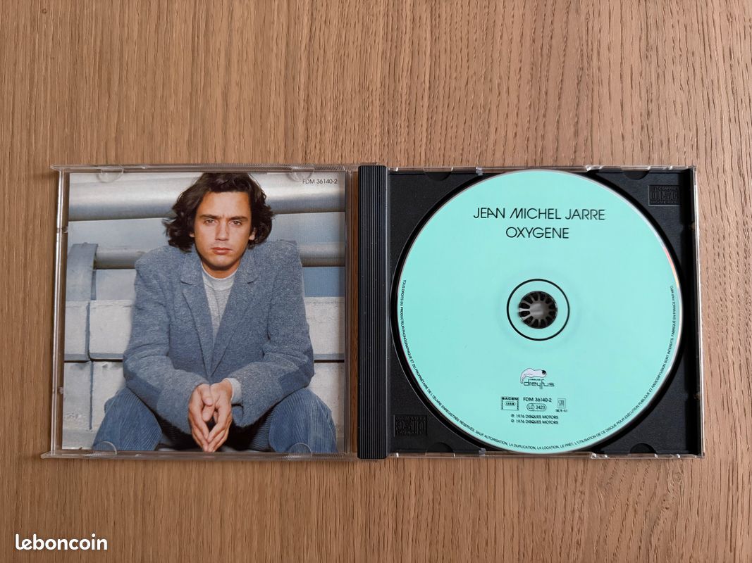 CD "Oxygène" de Jean-Michel Jarre (image 2)