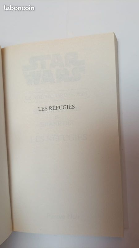 Livre romans star wars - l'hérétique de la force 2 - les réfugiés TBE (image 4)