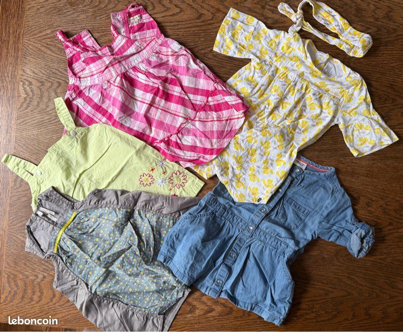 Lot de vêtements fille 12 mois 121 pièces (image 15)