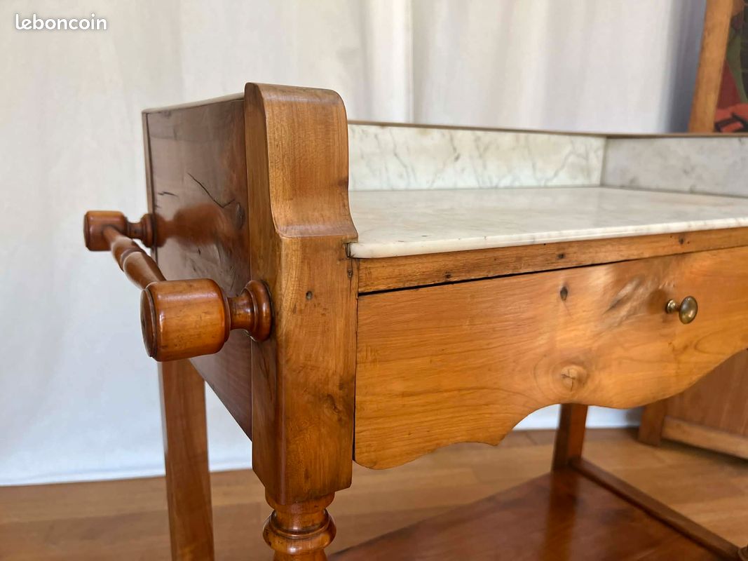 Coiffeuse/ Table de toilette ancienne, Louis Philippe (image 11)