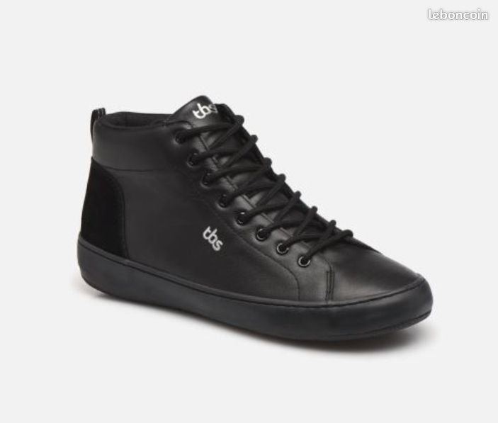 Tbs Tennis Noir Femme Chic JAZARU Noir, Sneakers Basses TBS - Main Image