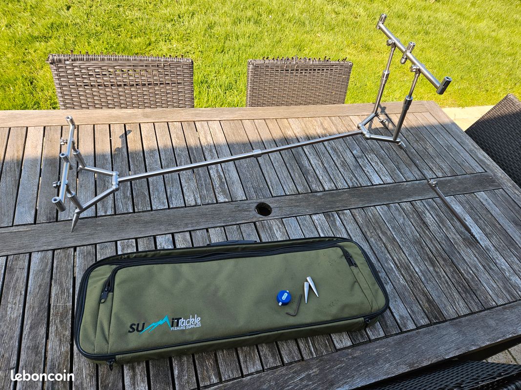 RodPod SUMMIT TACKLE COLOSSEUM SS (Inox)  Kit complet + options - Sport  & Plein air