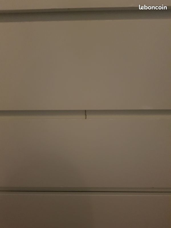 Meuble commode ikea blanche 4 tiroirs (image 4)