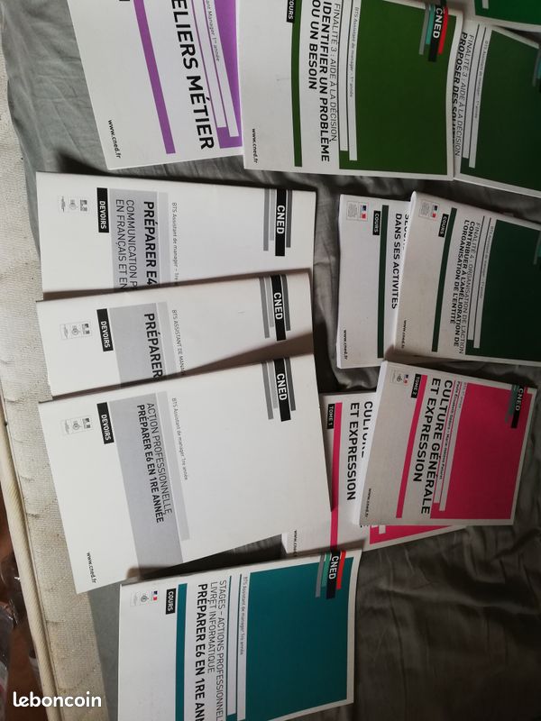 Vend livre Cned Bts Assistant manager 1er année (image 2)