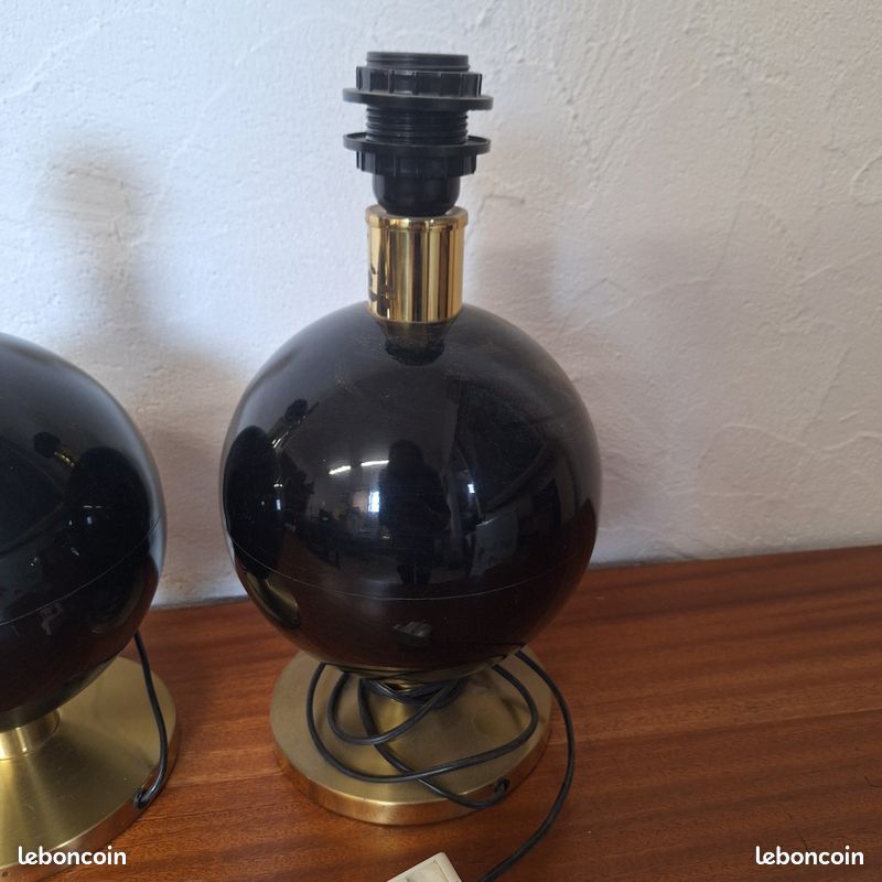 Paire de lampes à poser vintage (image 3)