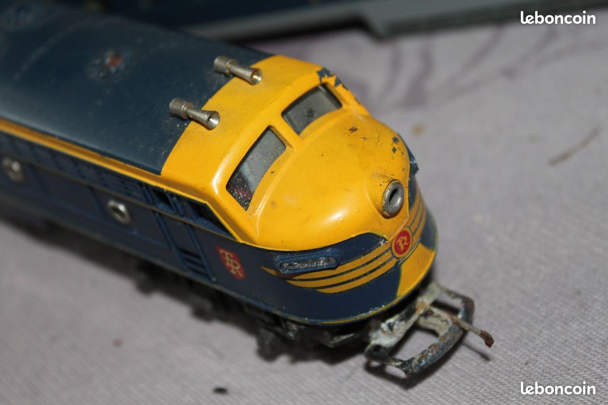 Train Mecano Triang rame transcontinental 5 éléments (image 4)