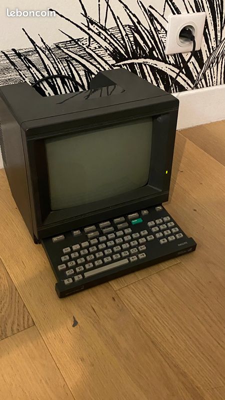 Minitel 2 Philips – vintage années 80 (image 2)