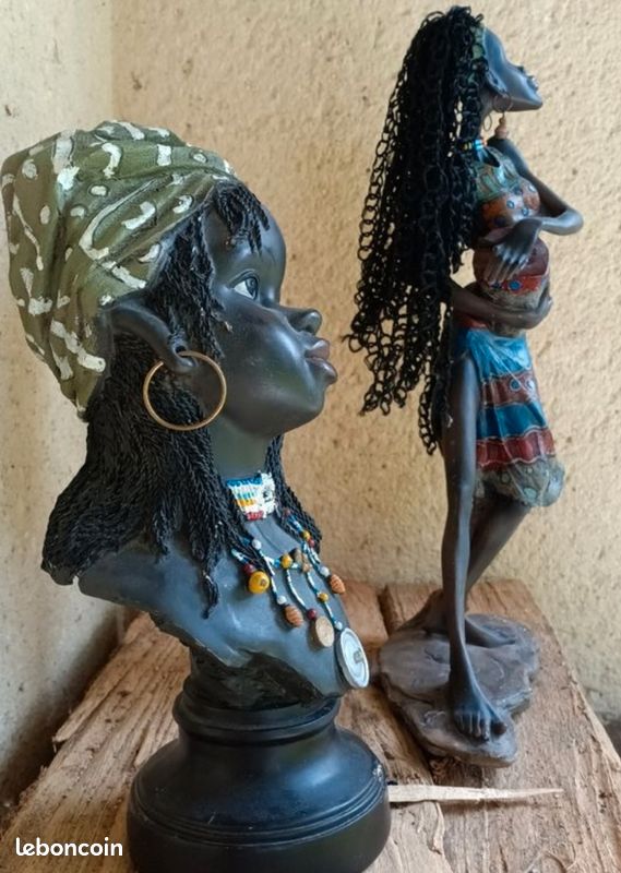 Lot de 2 décorations Africaines (image 2)