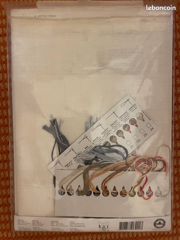 Kit De Broderie Permin Of Copenhagen - Point De Croix - Neuf Sous Emballage