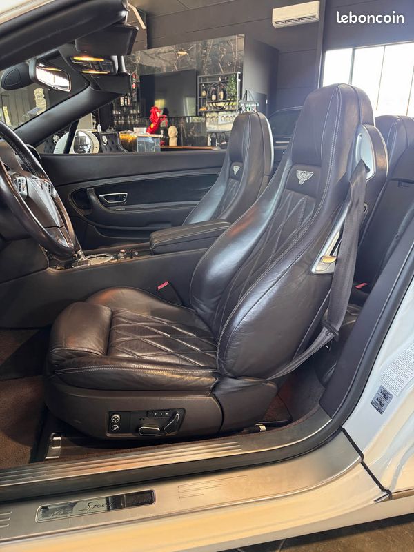 Bentley continental gtc speed w12 610 cv ethanol d origine cabriolet (image 9)
